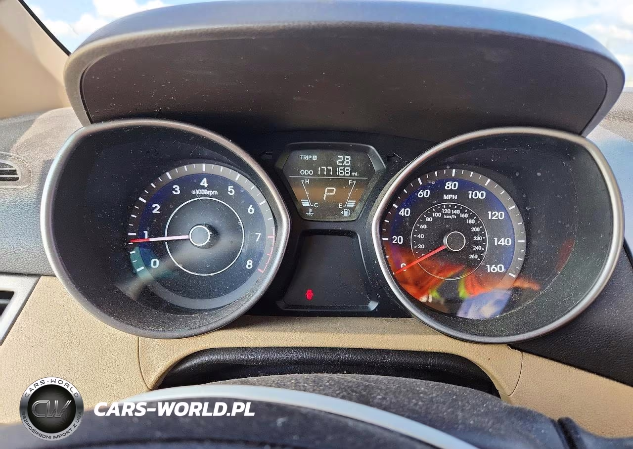 2012 Hyundai Elantra Gls VIN:5NPDH4AE9CH140633 - 9