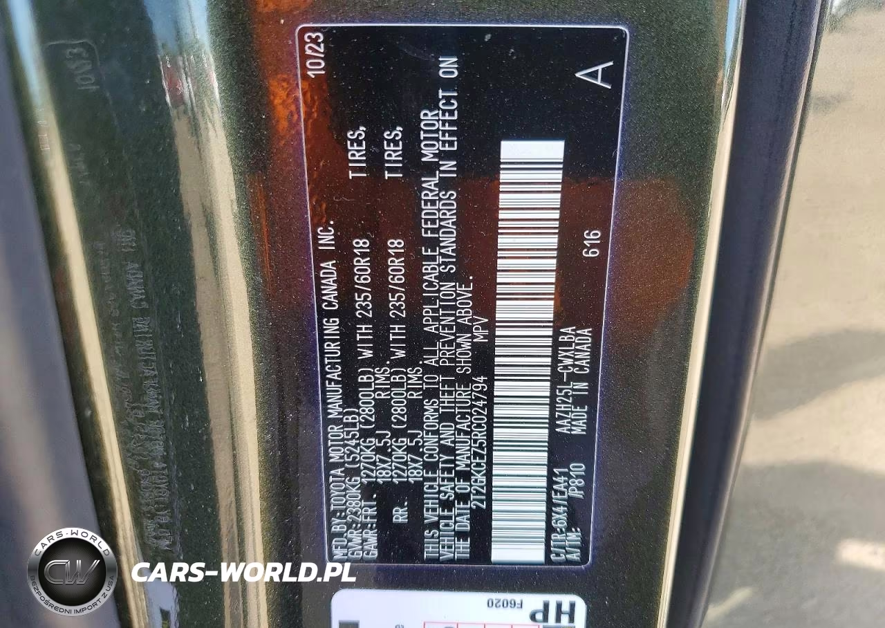 2024 Lexus Nx 350H Premium VIN:2T2GKCEZ5RC024794 - 13