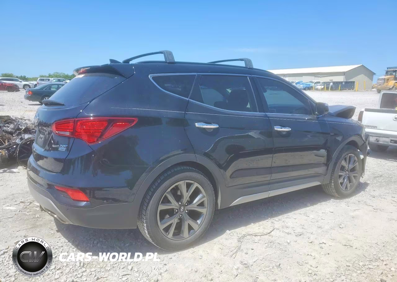 2017 Hyundai Santa Fe Sport 2.0T Ultimate VIN:5XYZW4LA6HG464384 - 3