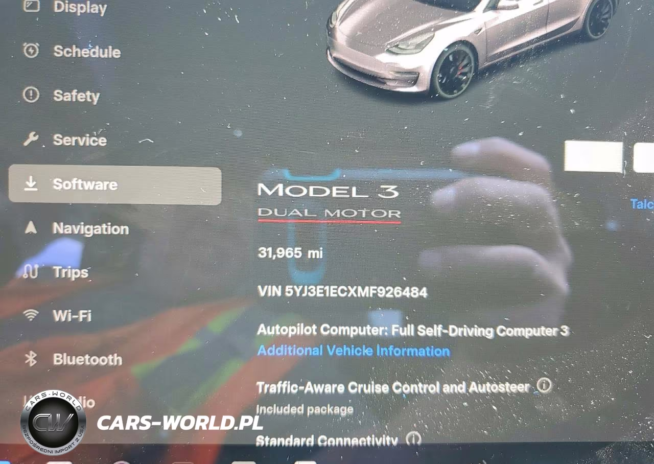 2021 Tesla Model 3 VIN:5YJ3E1ECXMF926484 - 9