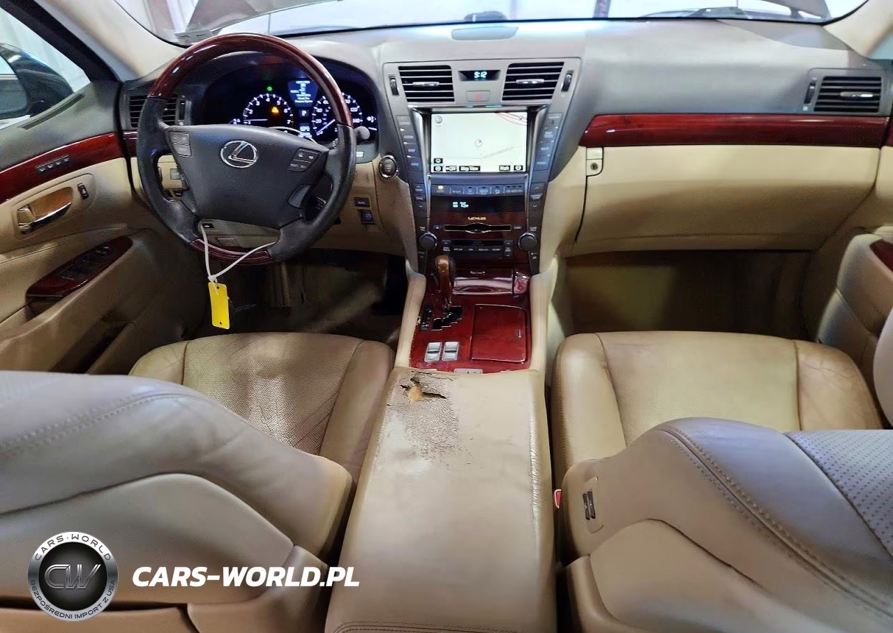 2009 Lexus Ls 460L VIN:JTHDL46F595000280 - 8
