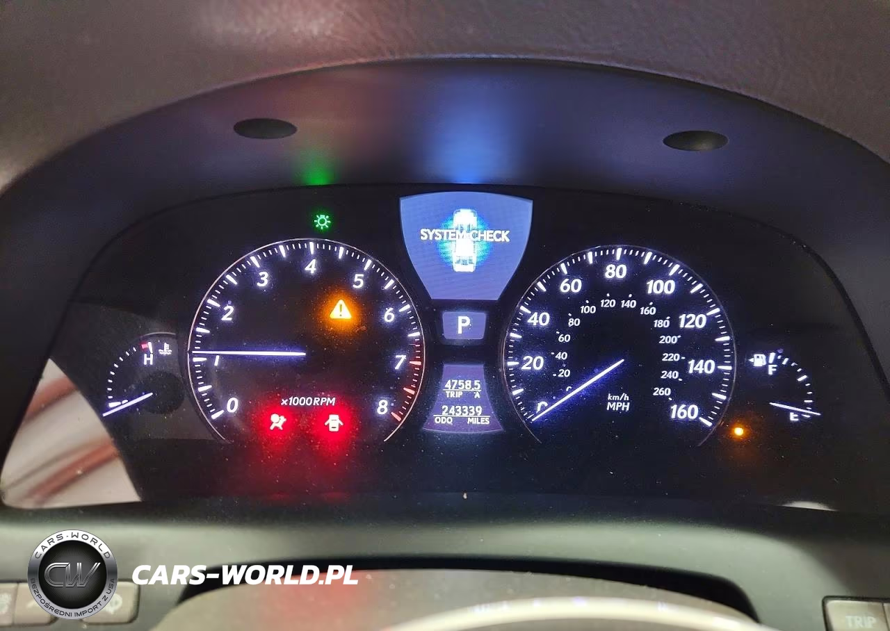 2009 Lexus Ls 460L VIN:JTHDL46F595000280 - 9