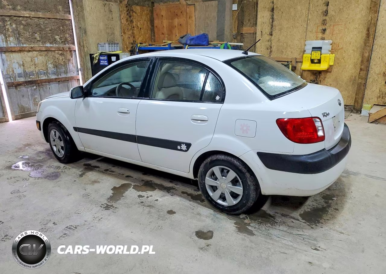 2006 Kia Rio Base VIN:KNADE123066085361 - 2