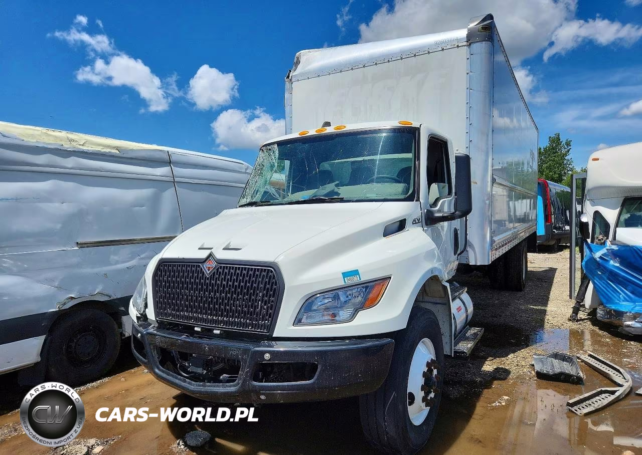 2023 International Mv607 Box Truck VIN:3HAEUMML1PL657212 - 2
