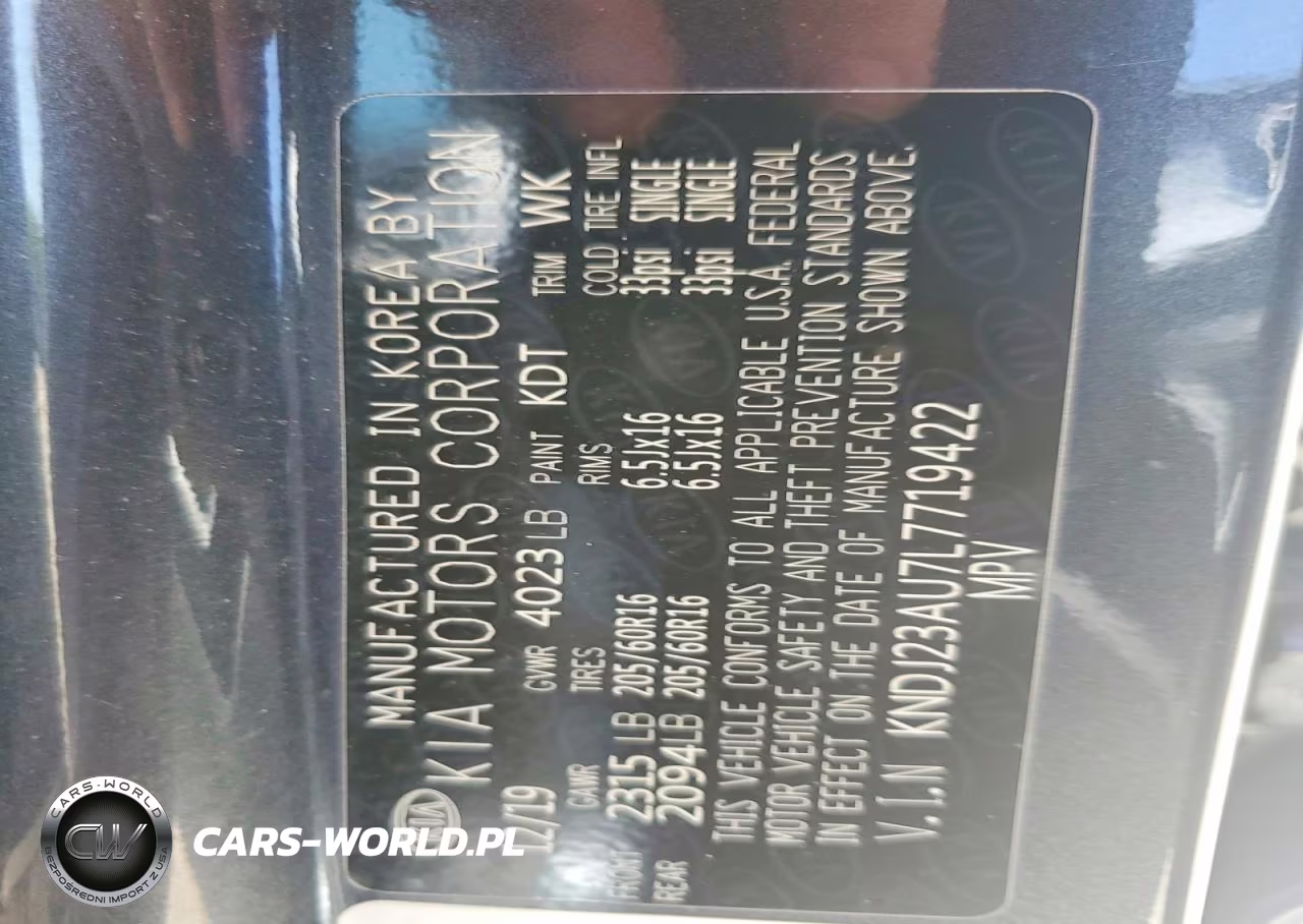 2020 Kia Soul Lx VIN:KNDJ23AU7L7719422 - 12