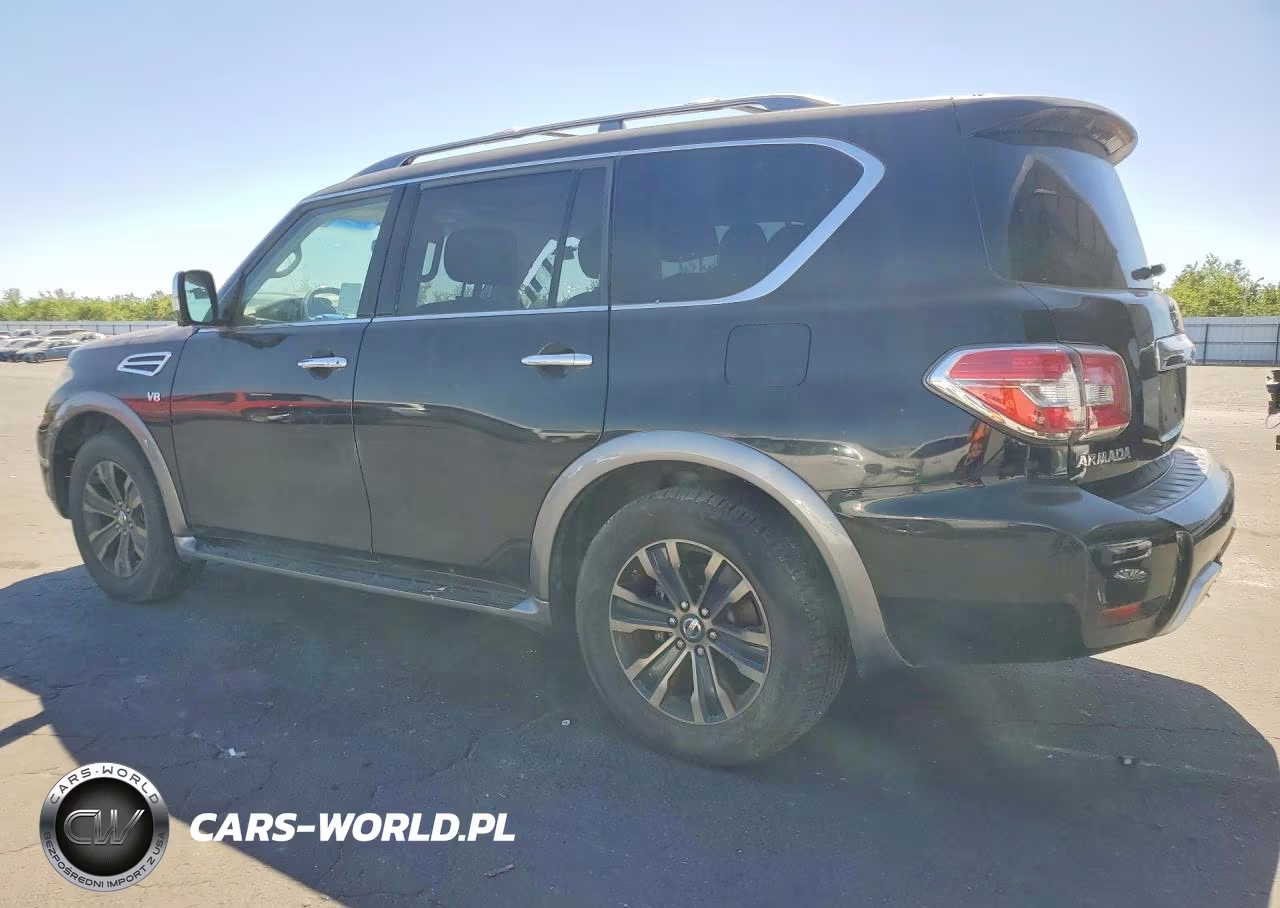 2017 Nissan Armada Platinum VIN:JN8AY2ND1H9002503 - 2