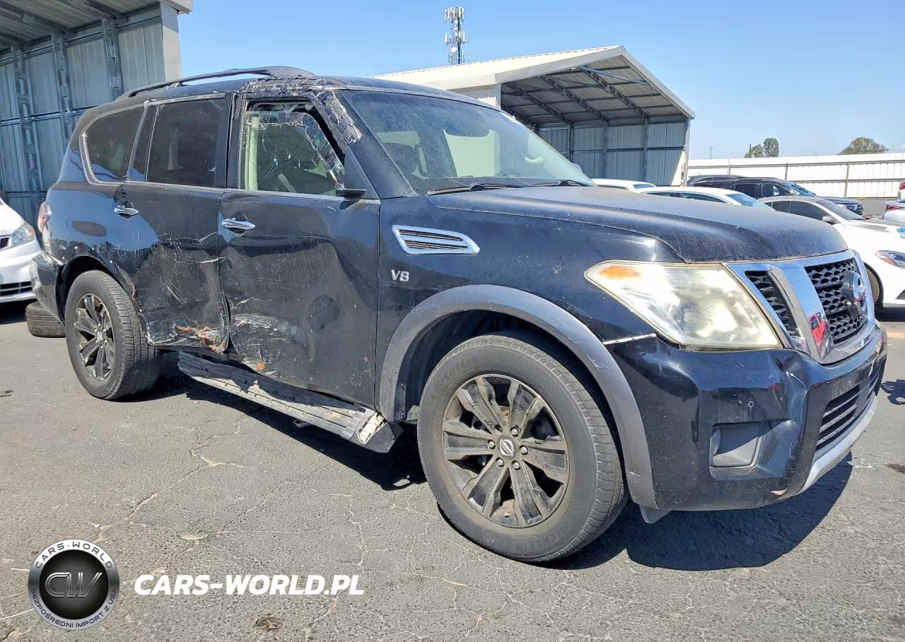 2017 Nissan Armada Platinum VIN:JN8AY2ND1H9002503 - 4