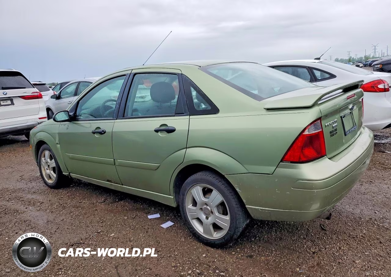2007 Ford Focus Zx4 VIN:1FAHP34N27W113614 - 2