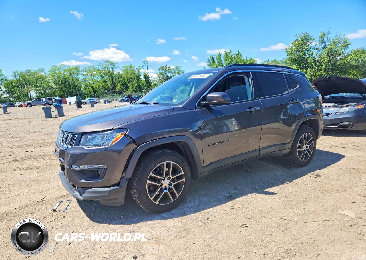 2017 Jeep Compass Latitude VIN:3C4NJDBBXHT666175 - 1