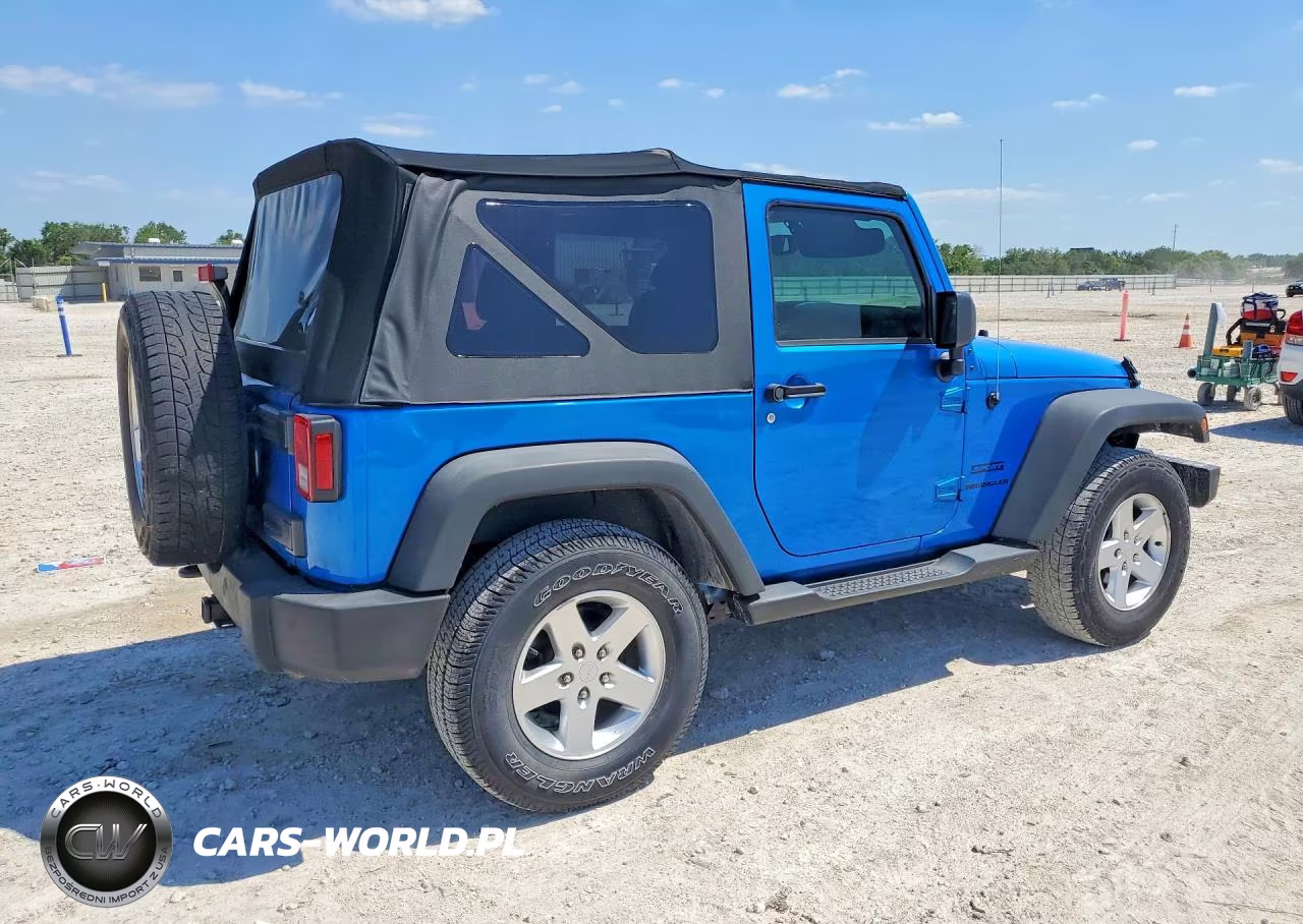 2016 Jeep Wrangler Sport VIN:1C4AJWAG6GL289295 - 3