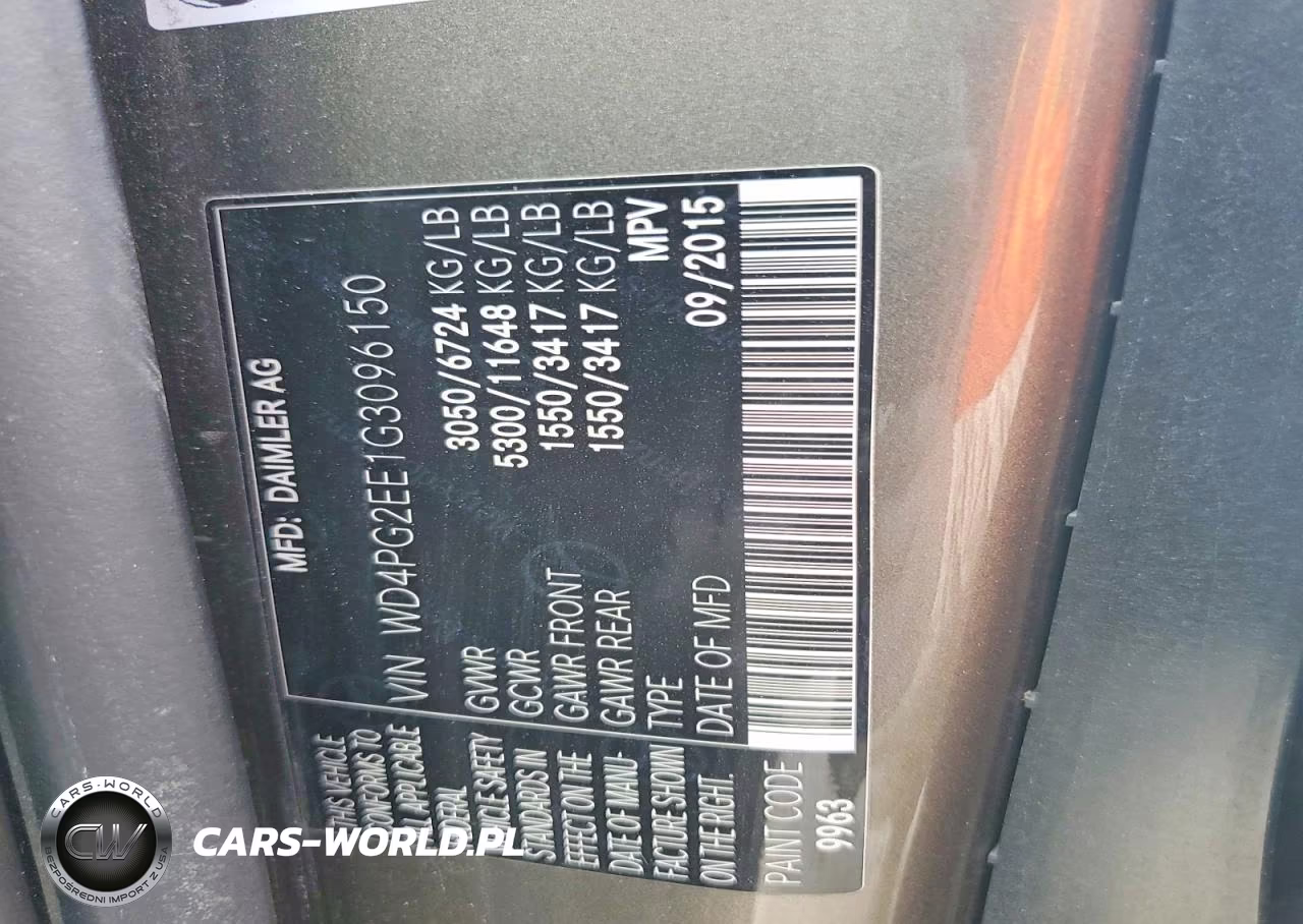 2016 Mercedes-Benz Metris VIN:WD4PG2EE1G3096150 - 14