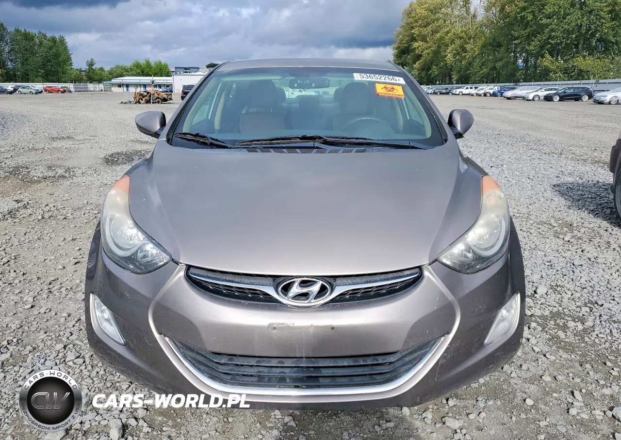 2013 Hyundai Elantra Gls VIN:5NPDH4AE9DH296267 - 5