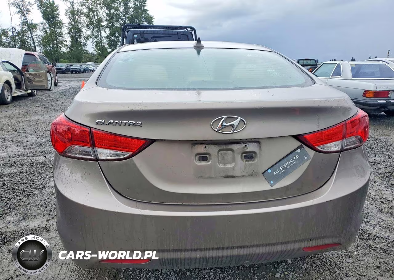 2013 Hyundai Elantra Gls VIN:5NPDH4AE9DH296267 - 6