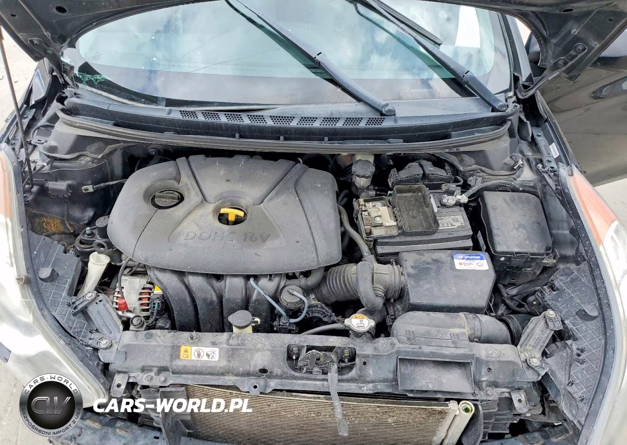 2013 Hyundai Elantra Gls VIN:KMHDH4AE1DU773193 - 11