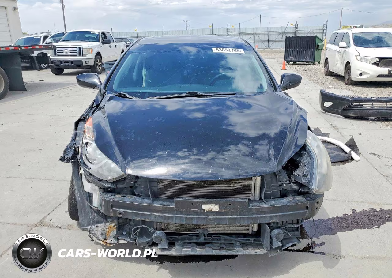 2013 Hyundai Elantra Gls VIN:KMHDH4AE1DU773193 - 5