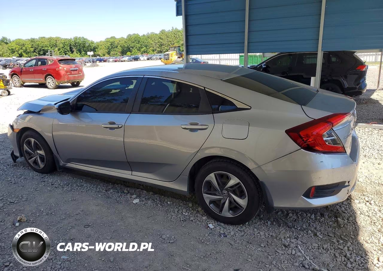 2019 Honda Civic Lx VIN:19XFC2F60KE035091 - 2