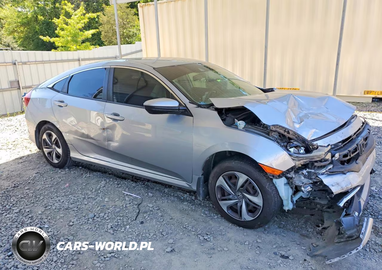 2019 Honda Civic Lx VIN:19XFC2F60KE035091 - 4