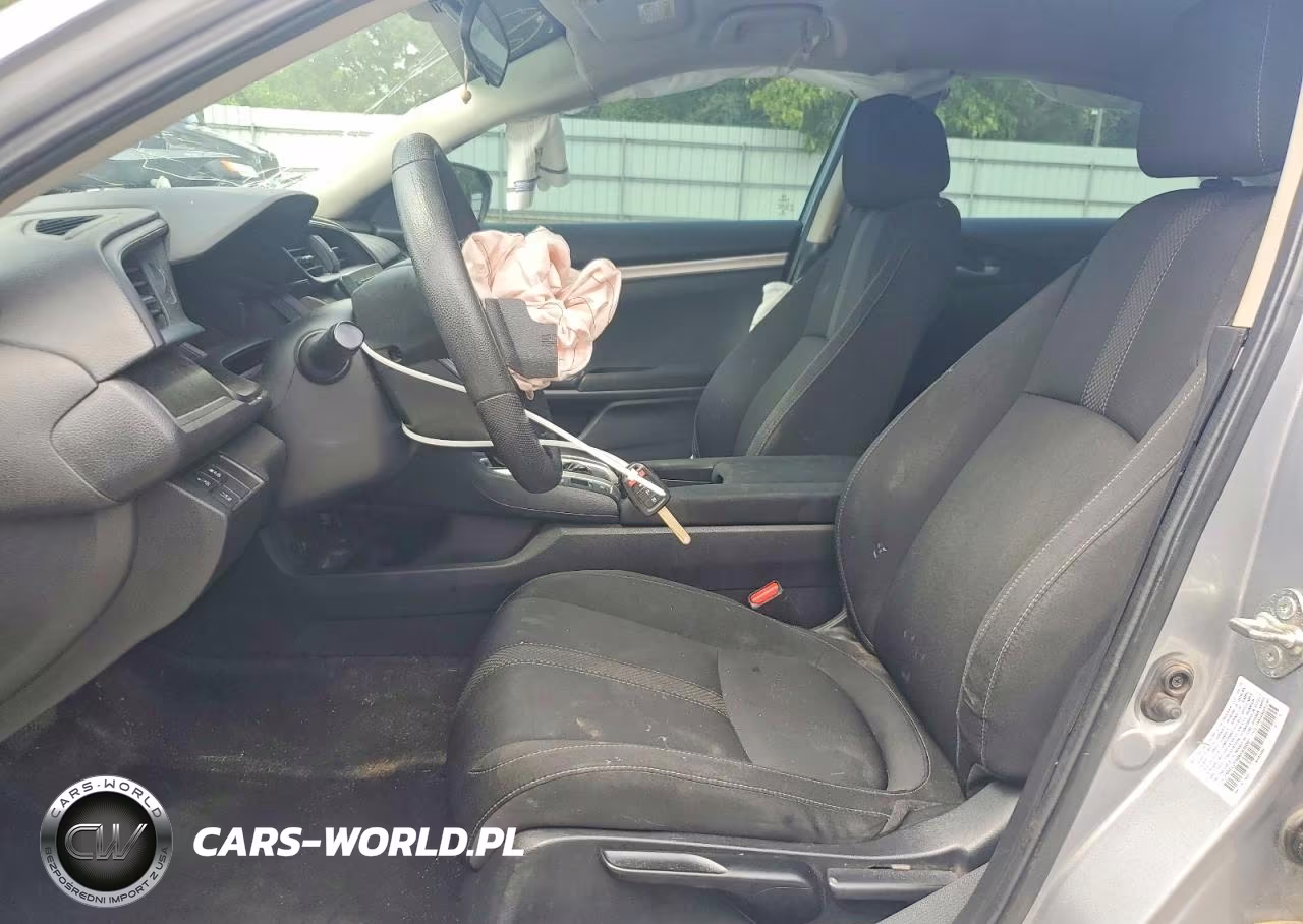 2019 Honda Civic Lx VIN:19XFC2F60KE035091 - 7
