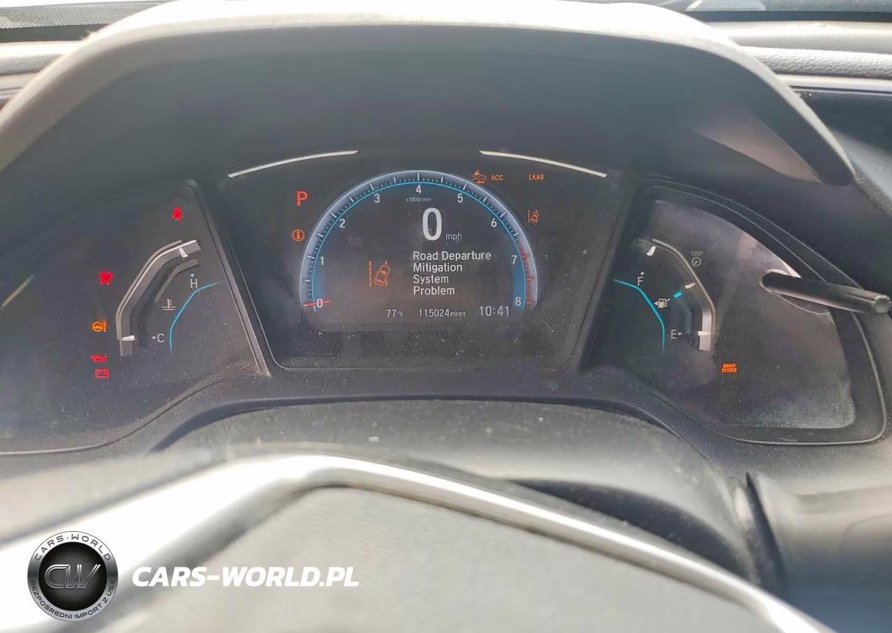 2019 Honda Civic Lx VIN:19XFC2F60KE035091 - 9