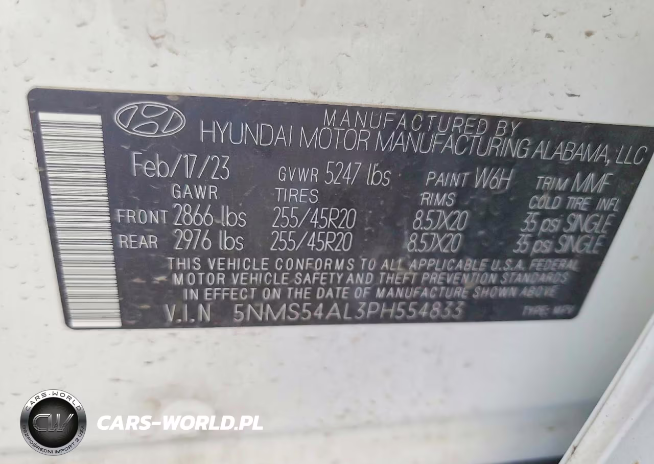2023 Hyundai Santa Fe Calligraphy VIN:5NMS54AL3PH554833 - 13