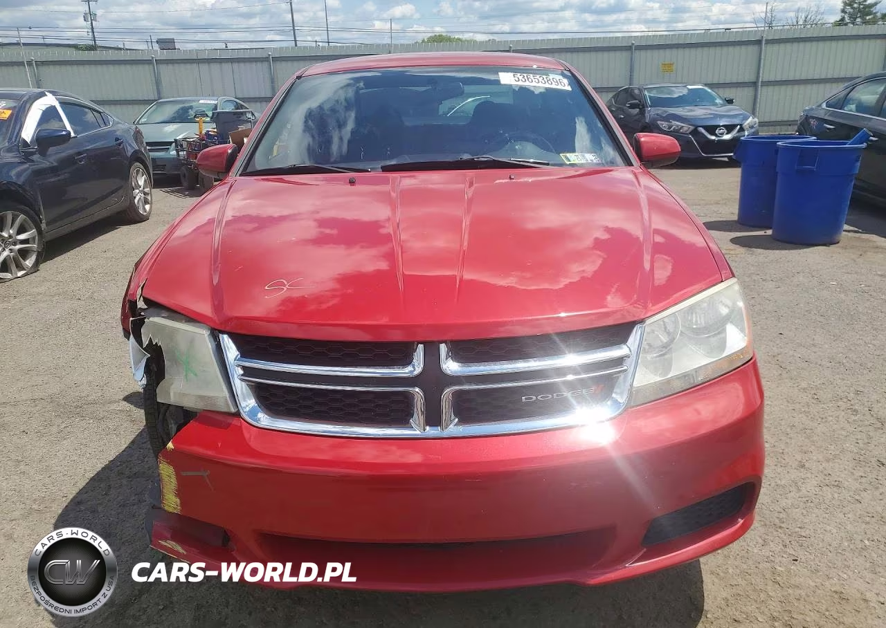2012 Dodge Avenger Sxt VIN:1C3CDZCB6CN173567 - 5