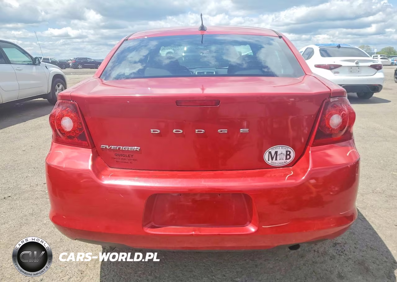 2012 Dodge Avenger Sxt VIN:1C3CDZCB6CN173567 - 6