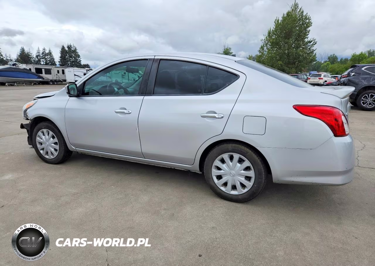 2019 Nissan Versa Sv VIN:3N1CN7AP5KL822742 - 2