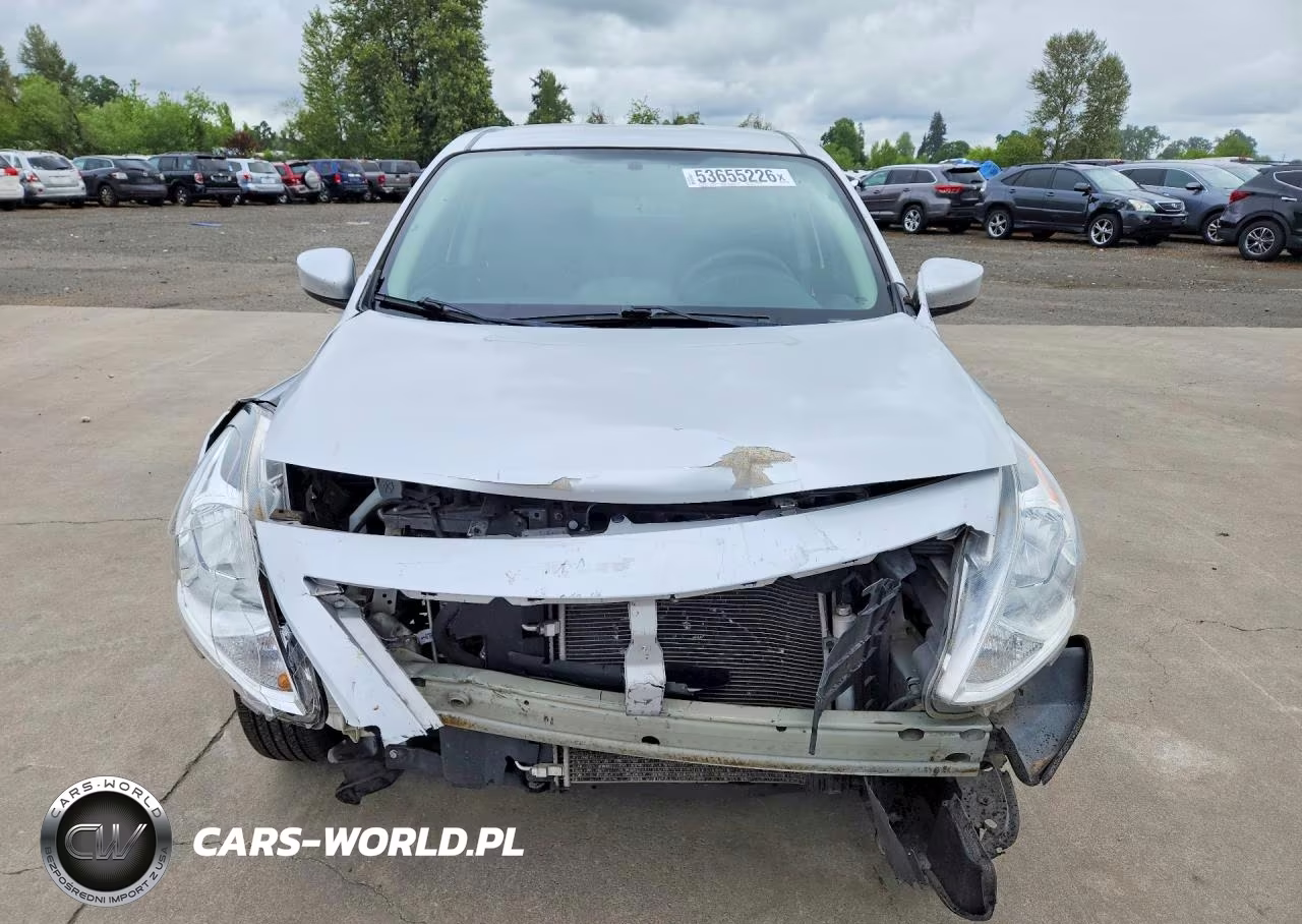 2019 Nissan Versa Sv VIN:3N1CN7AP5KL822742 - 5