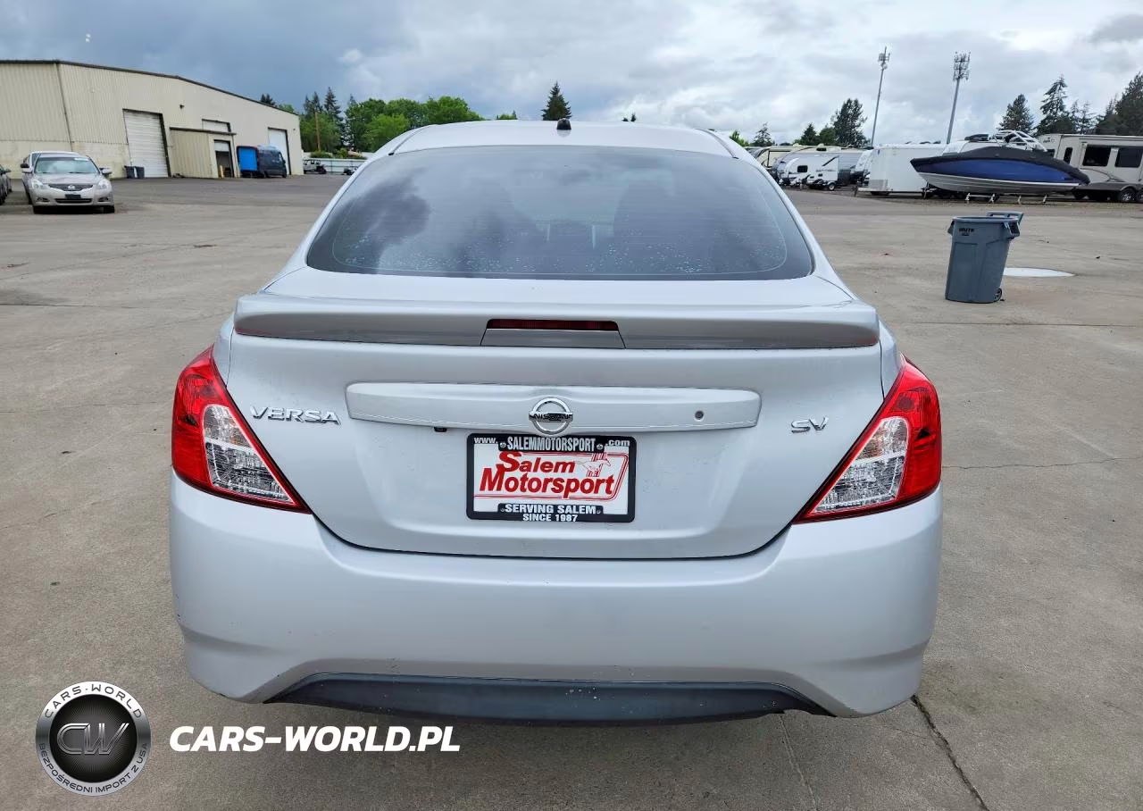 2019 Nissan Versa Sv VIN:3N1CN7AP5KL822742 - 6