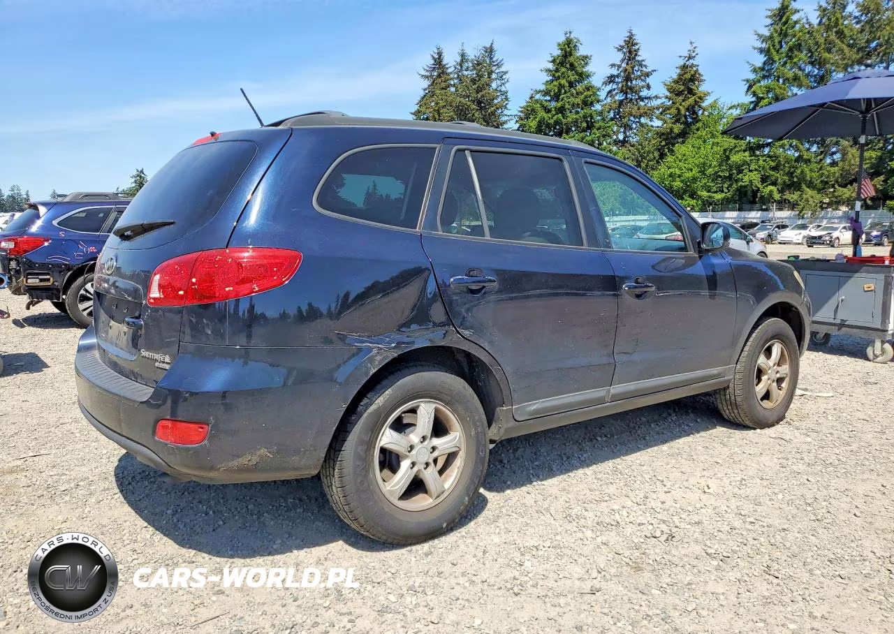 2008 Hyundai Santa Fe Gls VIN:5NMSG73D28H181240 - 3