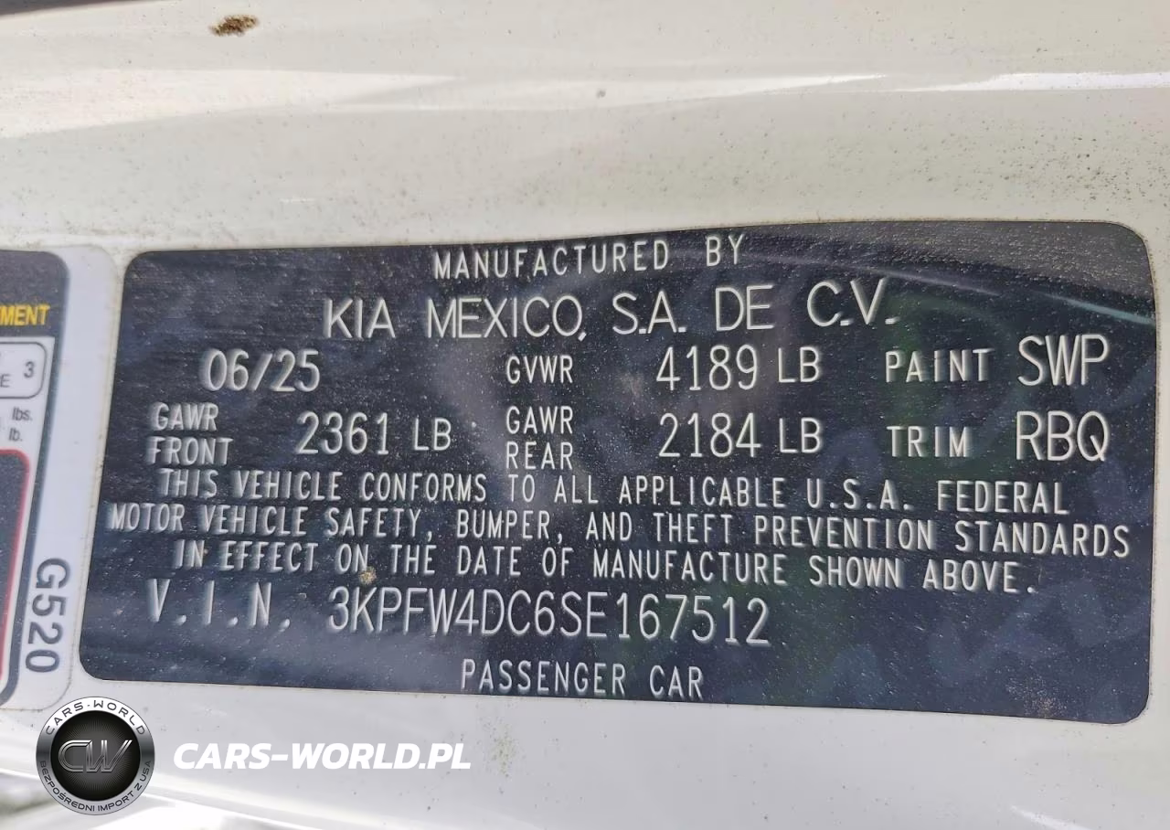2025 Kia K4 Gt-Line Turbo VIN:3KPFW4DC6SE167512 - 12