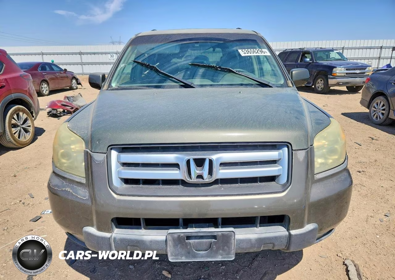 2006 Honda Pilot Ex VIN:5FNYF18716B003301 - 5