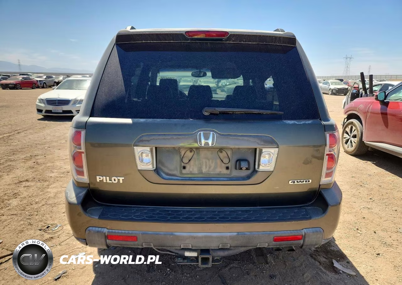 2006 Honda Pilot Ex VIN:5FNYF18716B003301 - 6
