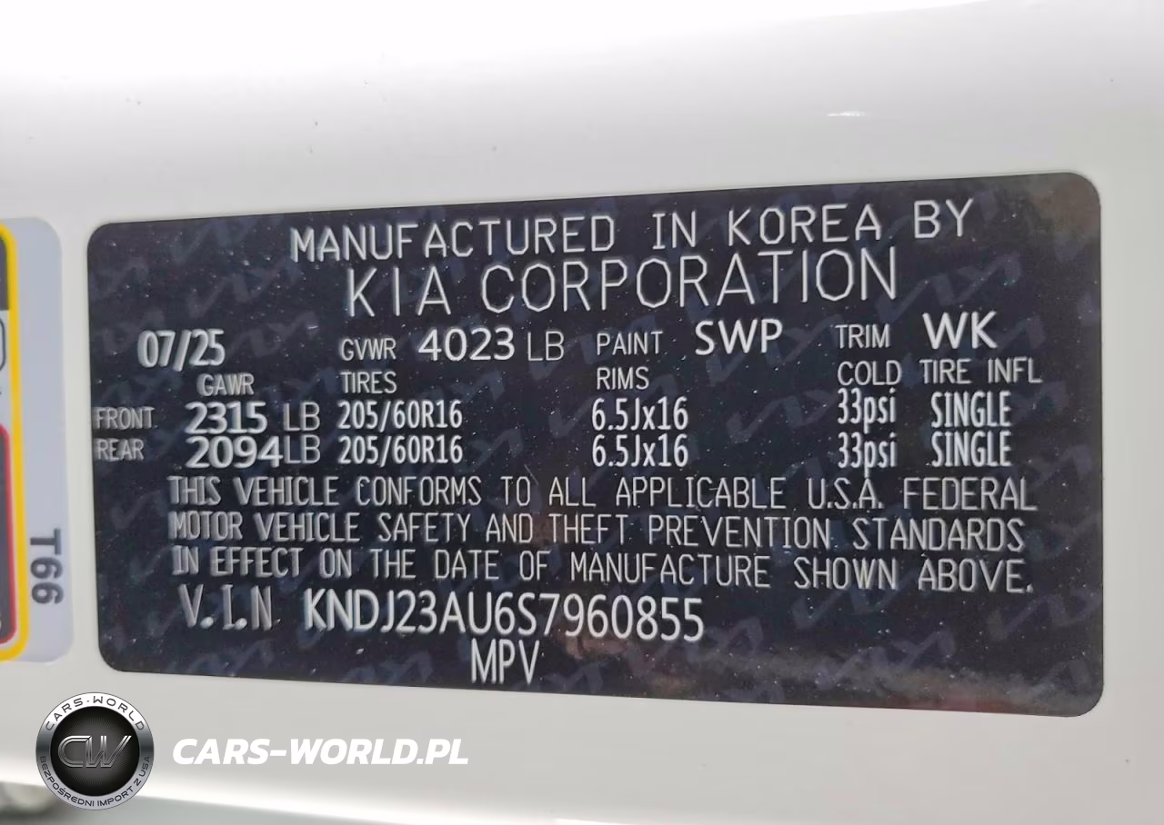 2025 Kia Soul Lx VIN:KNDJ23AU6S7960855 - 12