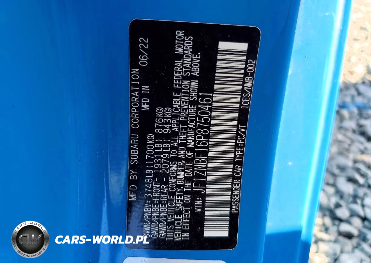 2023 Toyota Gr 86 Premium VIN:JF1ZNBF16P8750461 - 12