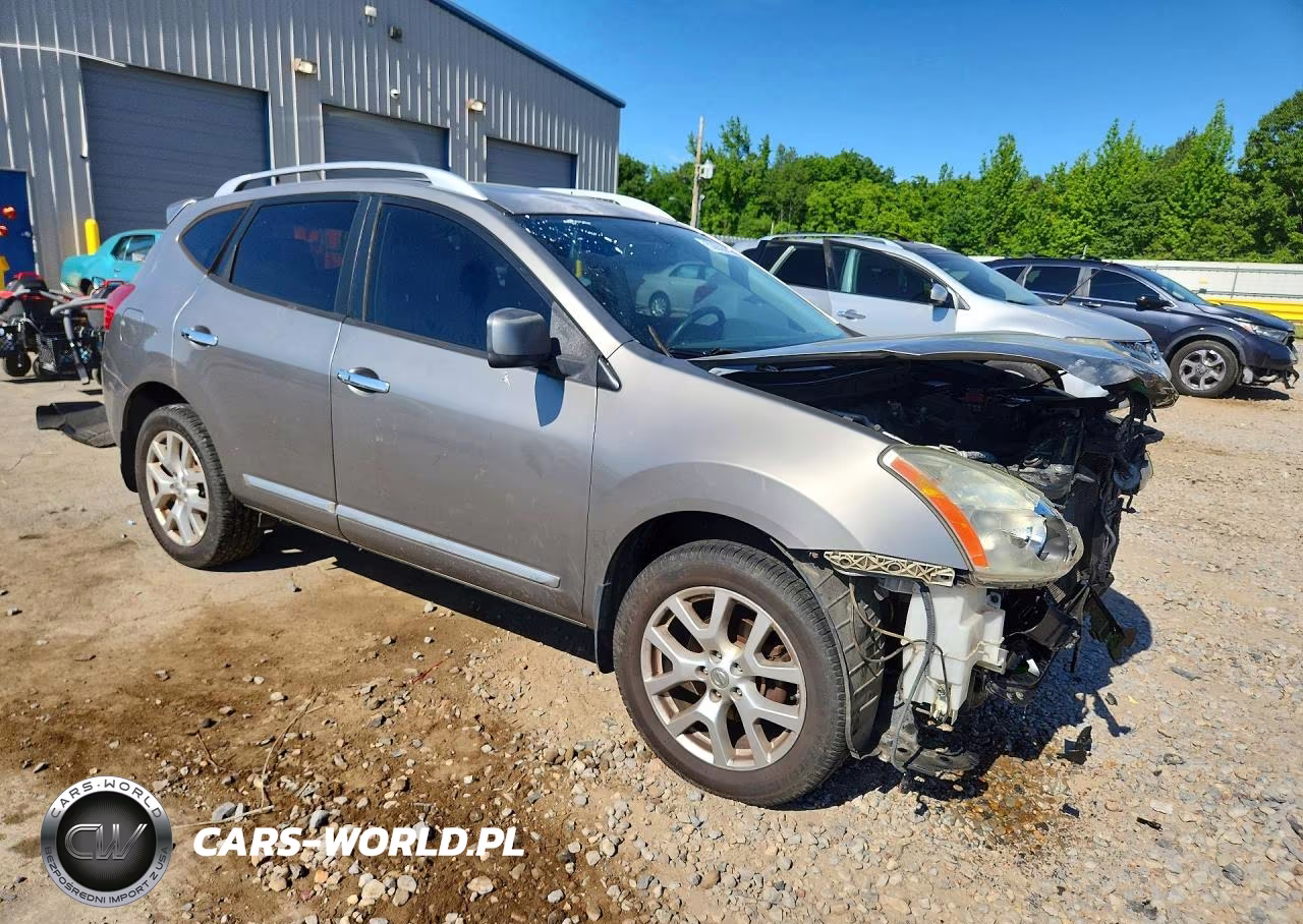2011 Nissan Rogue S VIN:JN8AS5MVXBW315555 - 4