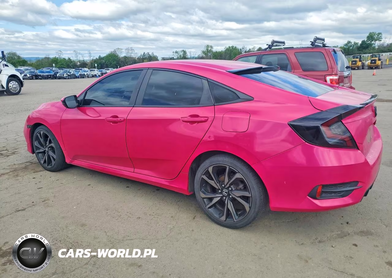 2019 Honda Civic Sport VIN:2HGFC2F84KH600739 - 2