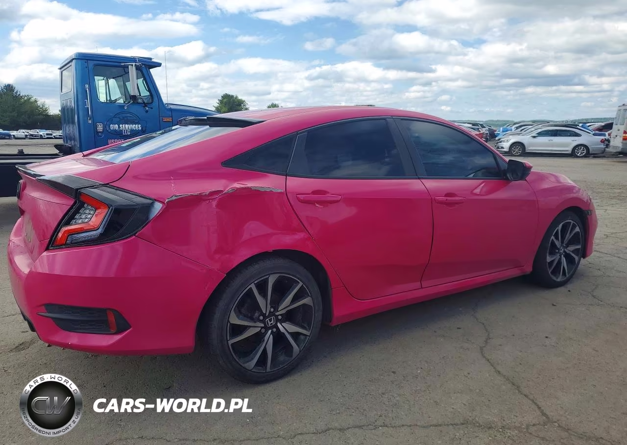 2019 Honda Civic Sport VIN:2HGFC2F84KH600739 - 3