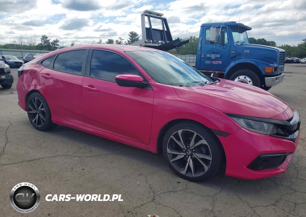 2019 Honda Civic Sport VIN:2HGFC2F84KH600739 - 4