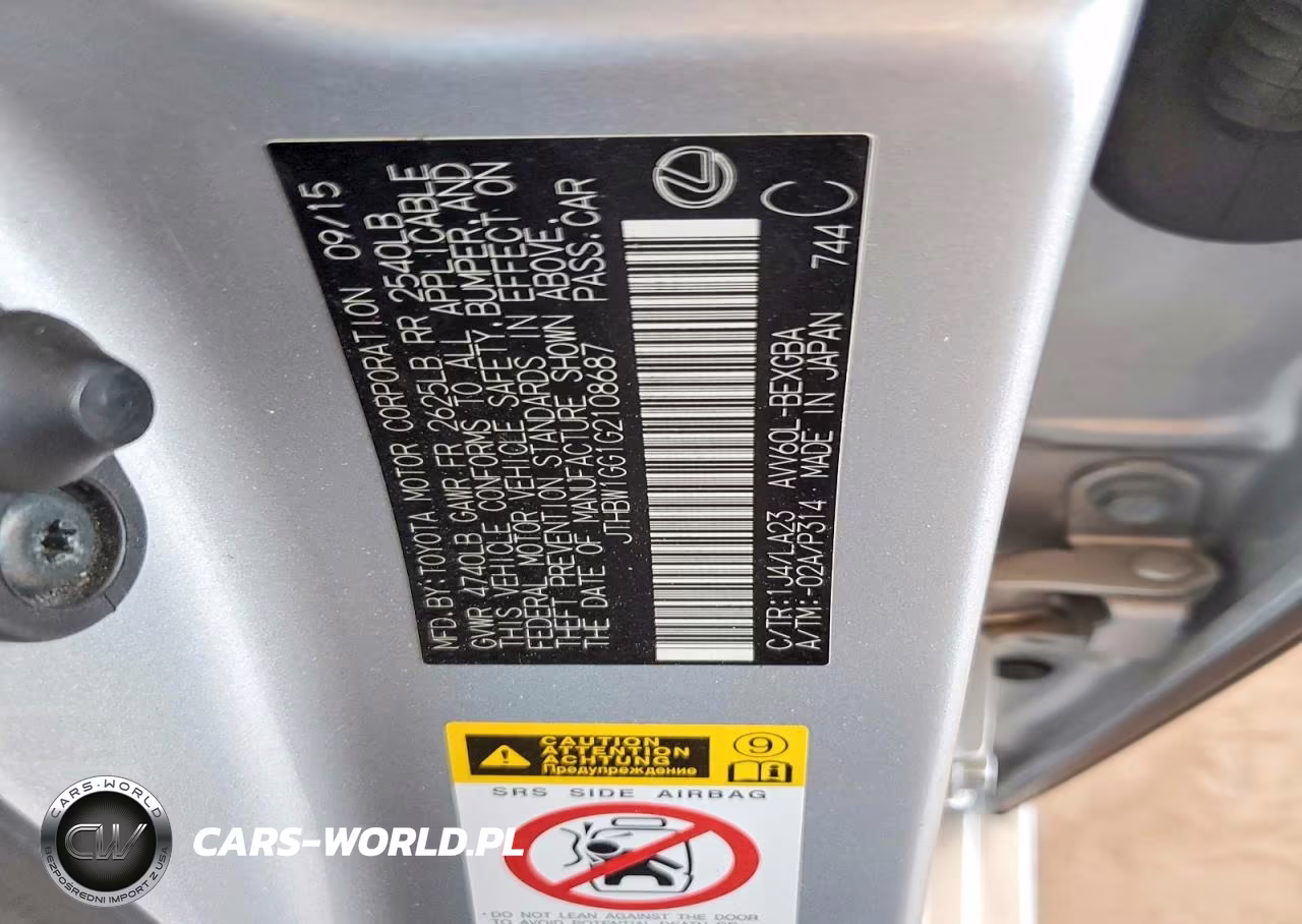 2016 Lexus Es 300H VIN:JTHBW1GG1G2108687 - 13