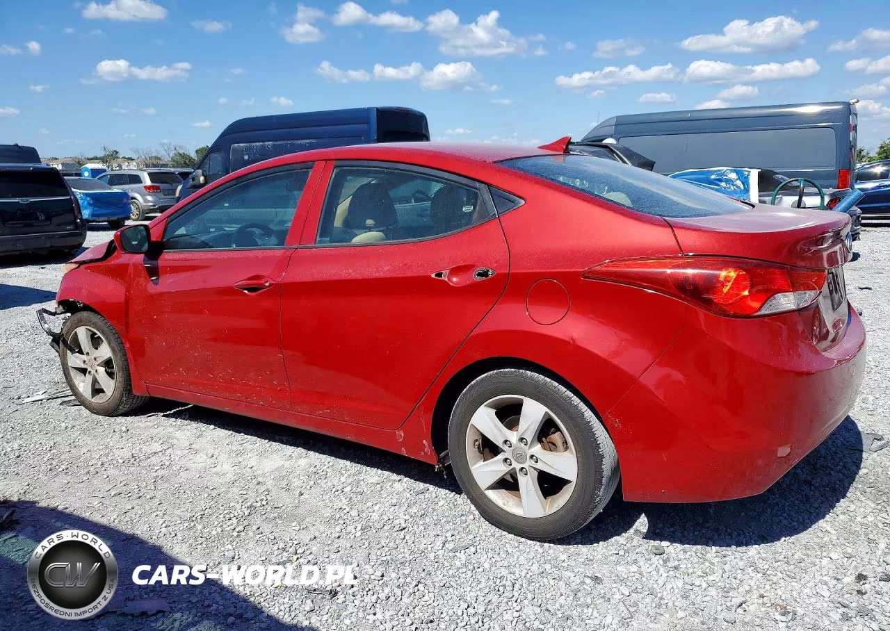 2011 Hyundai Elantra Gls VIN:KMHDH4AEXBU094181 - 2