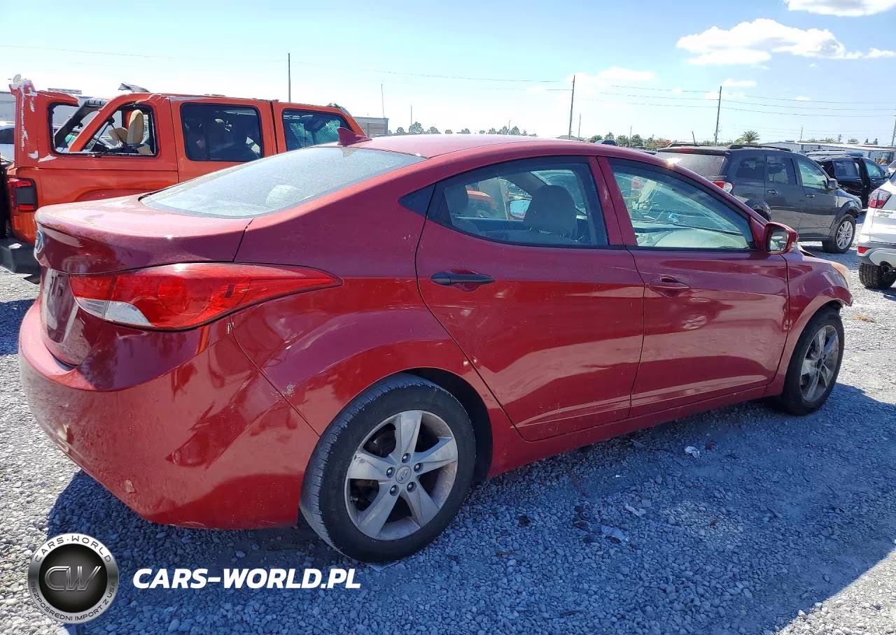 2011 Hyundai Elantra Gls VIN:KMHDH4AEXBU094181 - 3