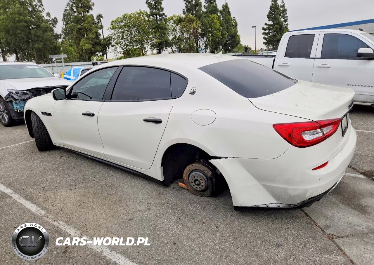 2016 Maserati Quattroporte S VIN:ZAM56RPA3G1184356 - 2