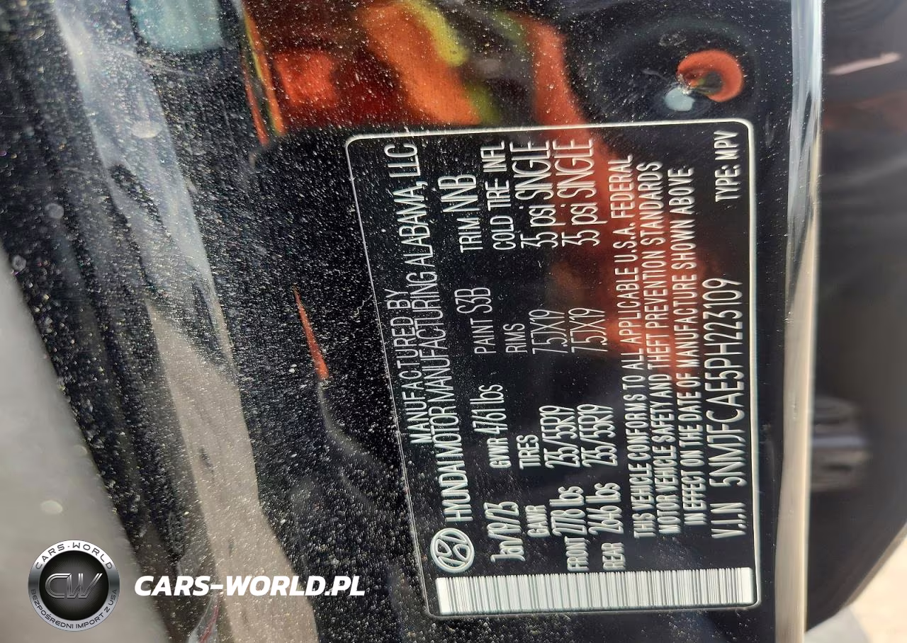 2023 Hyundai Tucson Sel VIN:5NMJFCAE5PH223109 - 13