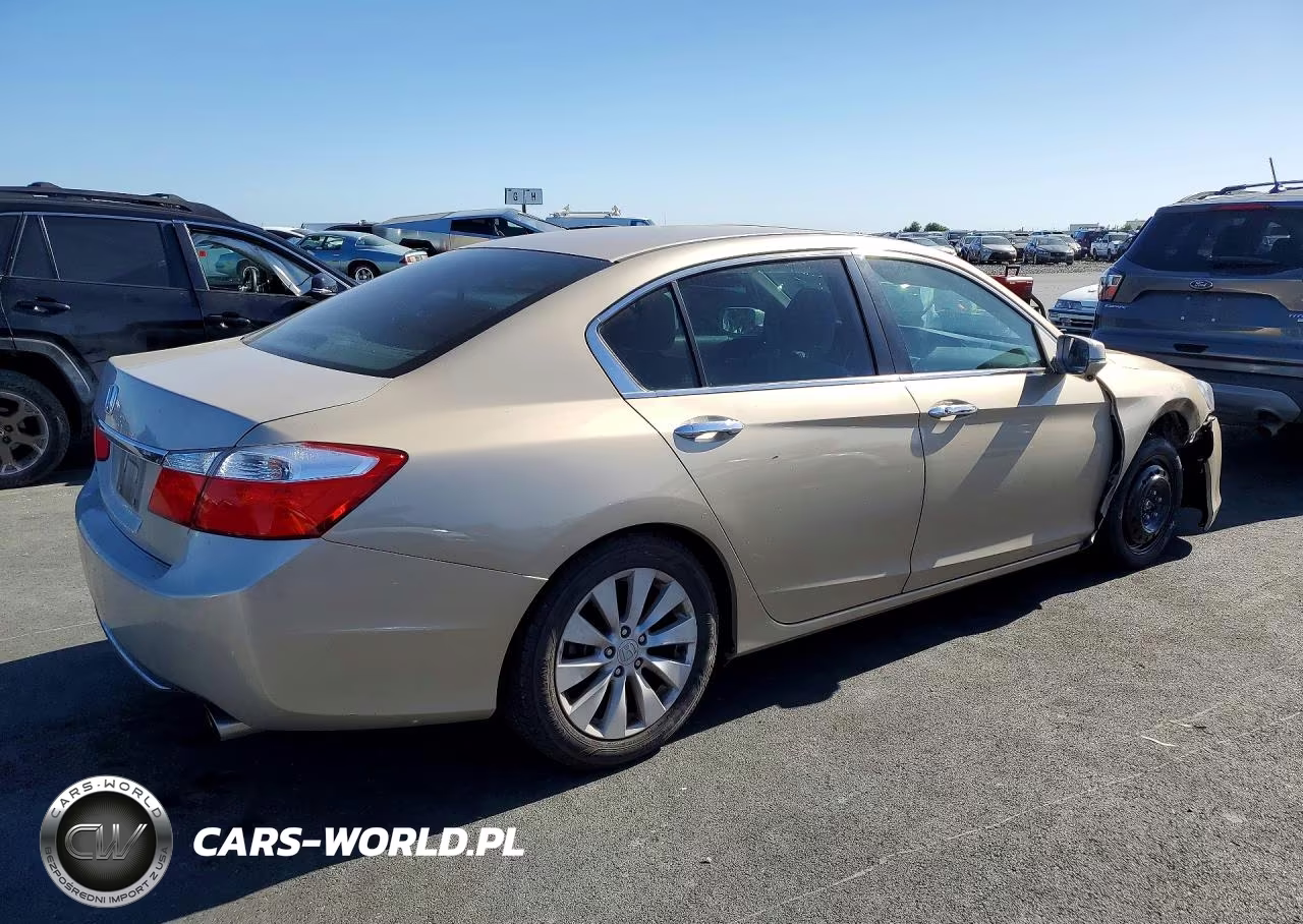 2014 Honda Accord Ex VIN:1HGCR2F76EA182731 - 3