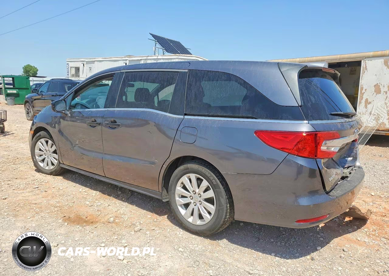 2019 Honda Odyssey Lx VIN:5FNRL6H25KB114121 - 2