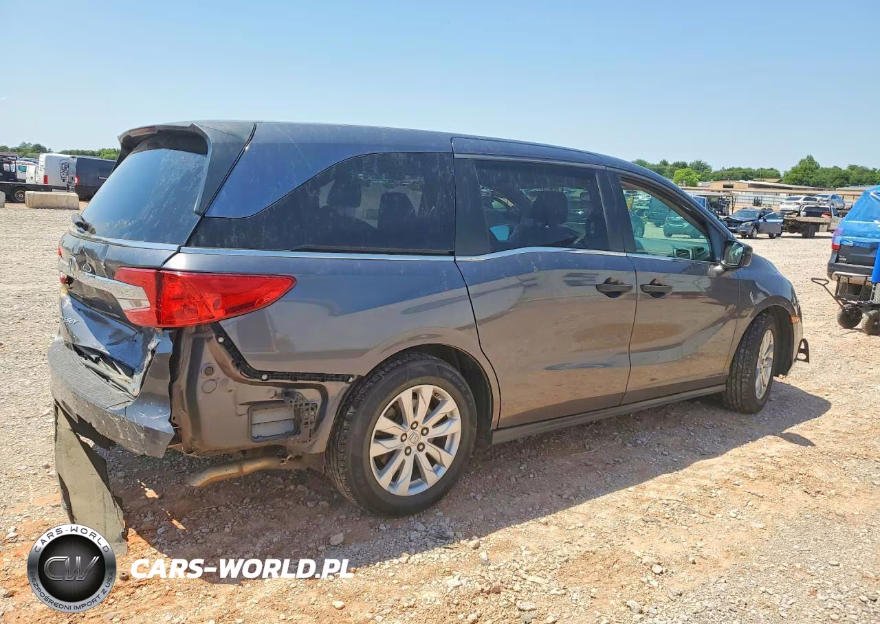 2019 Honda Odyssey Lx VIN:5FNRL6H25KB114121 - 3