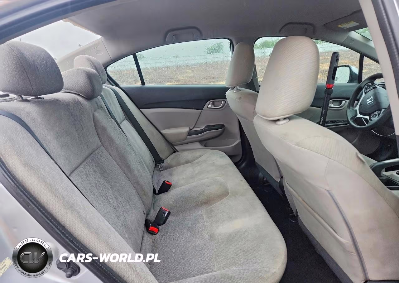 2013 Honda Civic Lx VIN:19XFB2F51DE006096 - 10