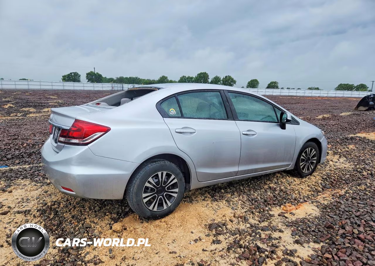 2013 Honda Civic Lx VIN:19XFB2F51DE006096 - 3