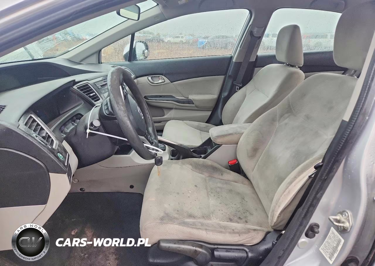 2013 Honda Civic Lx VIN:19XFB2F51DE006096 - 7